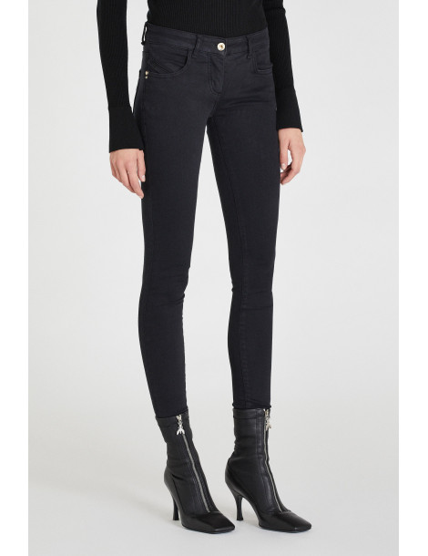 Patrizia Pepe - WOMEN'S JEANS 5 POCKET SKINNY CANVAS COTTON STRETCH CP1186 DS04