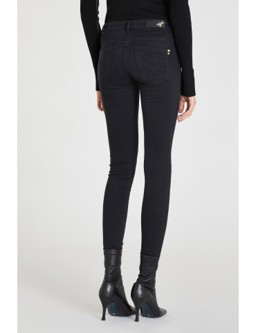 Patrizia Pepe - WOMEN'S JEANS 5 POCKET SKINNY CANVAS COTTON STRETCH CP1186 DS04