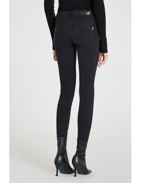 Patrizia Pepe - WOMEN'S JEANS 5 POCKET SKINNY CANVAS COTTON STRETCH CP1186 DS04
