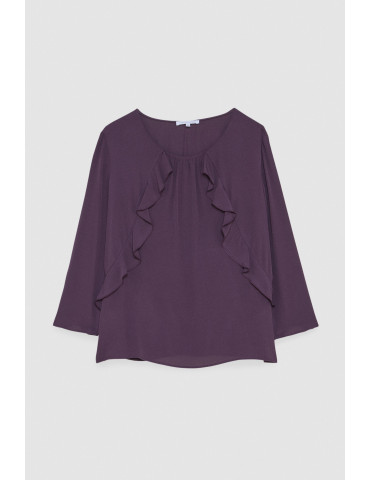 Patrizia Pepe - Blusa Donna con rouches 8C0564 A8I1