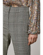 Patrizia Pepe - Women's eco-sustainable fabric check trousers 8P0450 A089
