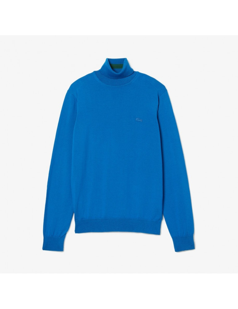 MEN'S HIGH NECK SWEATER LACOSTE AH1959 MEN'S HIGH NECK SWEATER LACOSTE AH1959