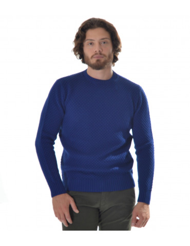 Kangra - Men's Sweater 5102 Bubble wrap round neck