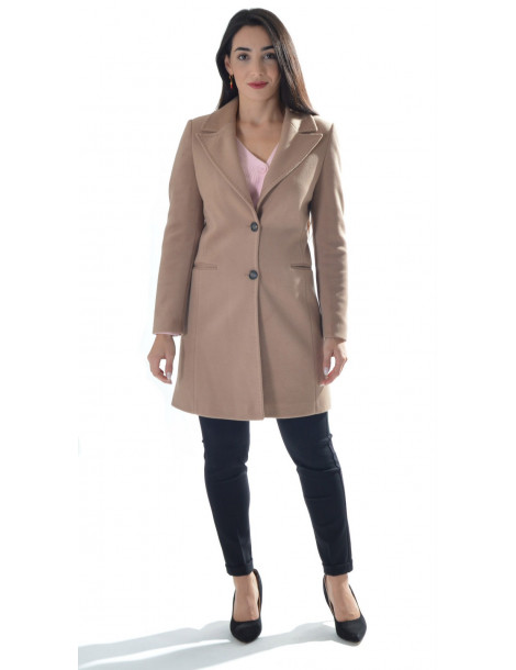 WHITE WISE - CAPPOTTO BARONETTO CON TASCA A FILO Donna 1L945