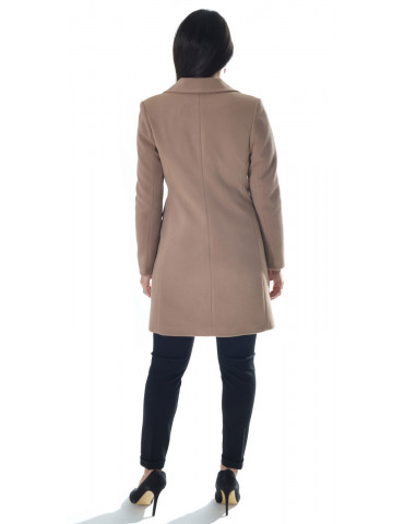 WHITE WISE - BARONET COAT WITH FLUSH POCKET Woman 1L945