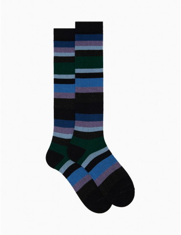 Long men's Gallo socks blue...