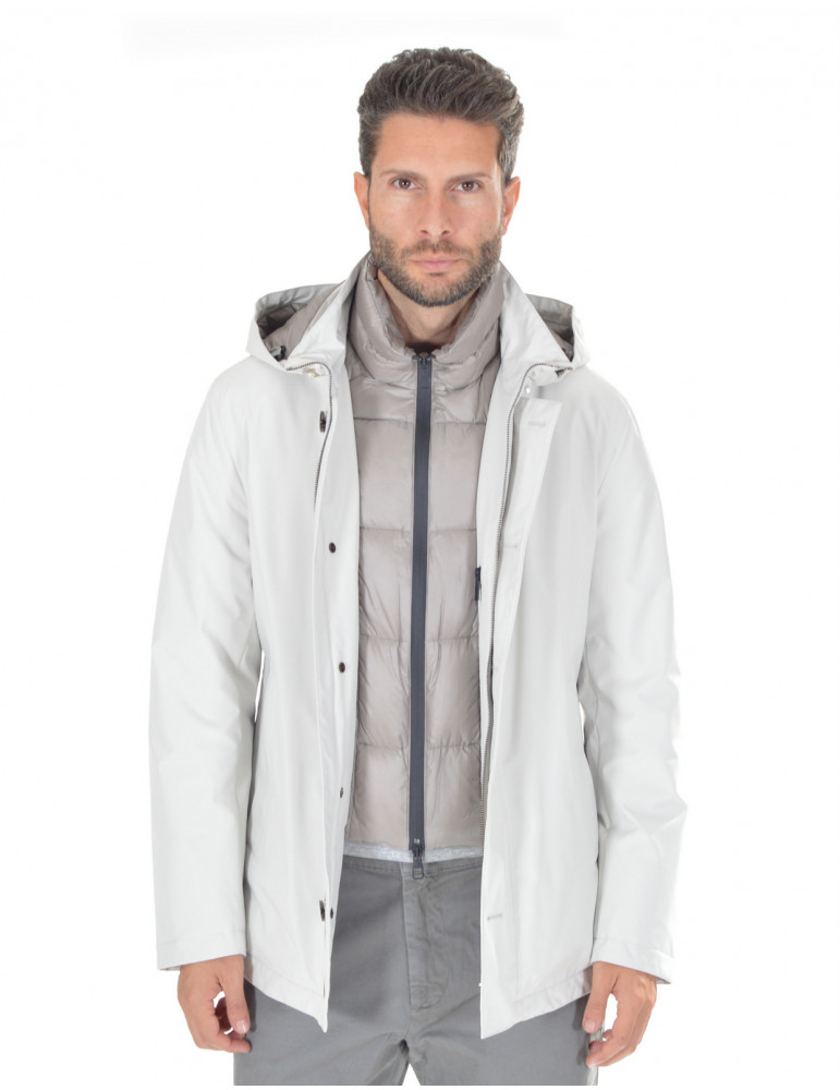 Montecore - Cappotto Uomo imbottito in Piuma F07MUCX778-265 - Imagen 8 de 12