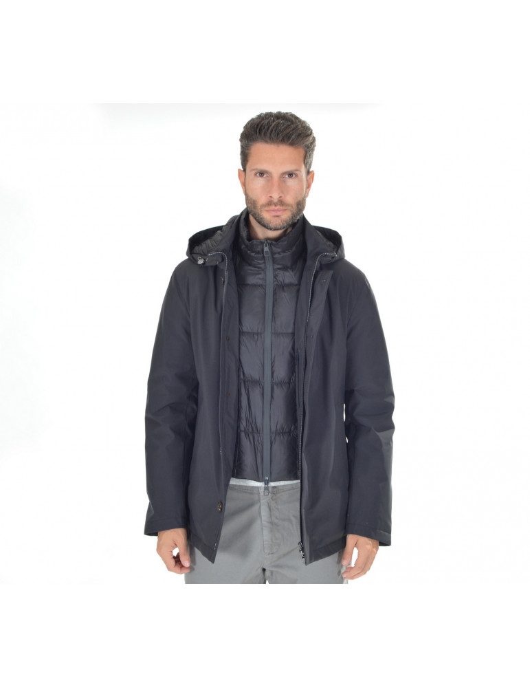 Montecore - Cappotto Uomo imbottito in Piuma F07MUCX778-265 - Imagen 10 de 12
