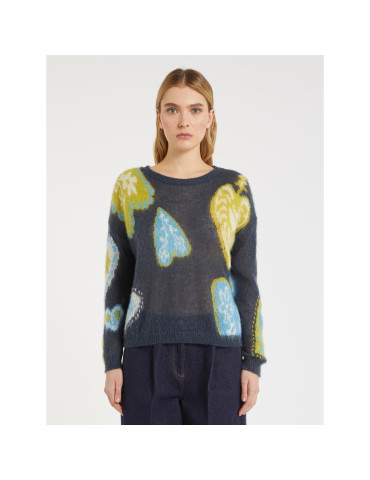 Iblues - Maglia intarsiata...