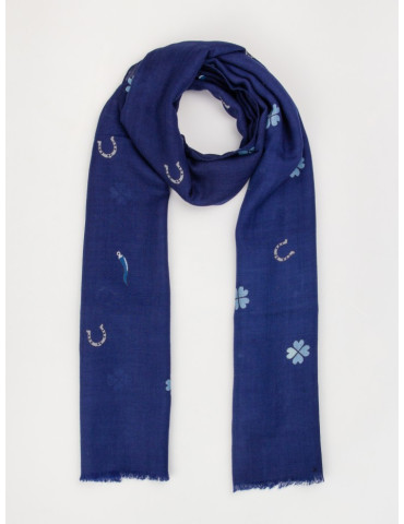 Sciarpa in lana fantasia...