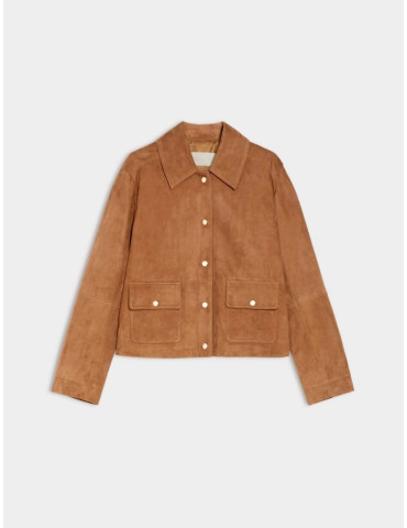 Iblues - Giacca scamosciata...