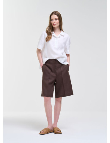 Camicia in lino Donna...