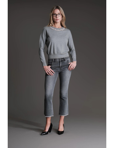 WHITE WISE - JEANS MARZIA -...